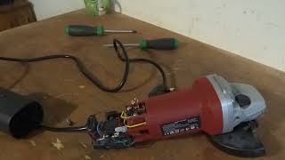 Angle grinder repair common issue