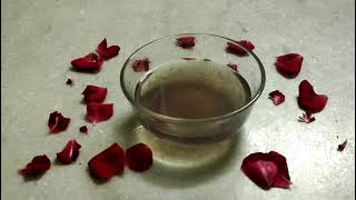 DIY rose toner #rosetoner #diyskincare