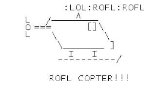 Roflcopter with Helicopter Sound