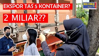 EKSPOR 5 KONTAINER TAS OLEH PT KOMITRANDO EMPERIO