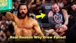 Real Reason Why Drew McIntyre failed his cash-in Money in the Bank