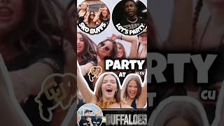 CuBuffs Epic Frat 🎉 'PARTY' Before Beating NDSU ✨️ | BOULDER WAS LIT🔥 #shorts #deion #shilo