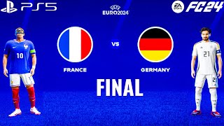 FC 24 - France vs. Germany | UEFA EURO 2024 Final | PS5™ [4K60]