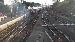 SVR DMU Action at Bridgnorth 28.12.13