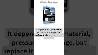 What is the lifespan of sandpaper?