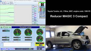 Performance test of reducer MAGIC 3 Compact - Toyota Tundra 176kw