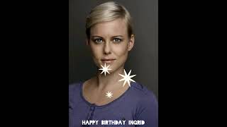 Ingrid Bolso Berdal Birthday Wishes Whatsapp Status Short Video Clip (02 March 1980)