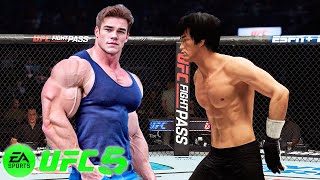 🐲 UFC5 Bruce Lee vs. Andrew Super Big UFC 5 - Super Fight 🐲