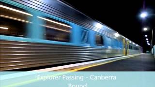 Sydney Trains - Ingleburn Station at Night