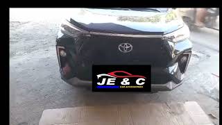 Toyota Veloz Foglamp cover with DRL Sequencial