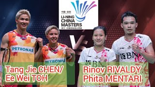 R32 China Master 2023| Rinov RIVALDY/ Phita MENTARI ( INA) vs CHEN Tang Jie/ TOH Ee Wei