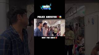 Police Ne Pakad Liya 😭 | Singing In Delhi Metro #jhopdikshorts#shorts#viral