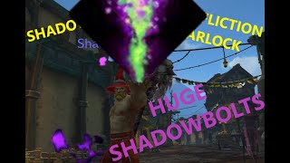 9.2 Affliction Warlock HUGE SHADOWBOLT Build 50k+