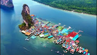 EXTREME LIFE in a MUSLIM FLOATING VILLAGE in THAILAND🇹🇭 Koh Panyee,Phuket #thailand #phuket #travel