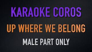 Karaoke Up where we belong - Male part only