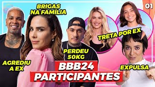 EXPONDO AS FOFOCAS E POLÊMICAS SOBRE OS PARTICIPANTES DO BBB24