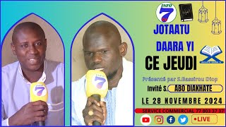 JOTAAYU DAARA YI CHEZ DAARA SIRKUL JAWAAXIROU SERIGNE ABO DIAXATE