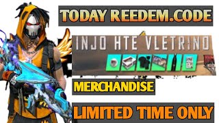 FREEFIRE REEDEM CODE TODAY LIMITED TIME HURRY UP. #FFxSFVCE #FreeFire #indiakabattleroyale#Boyah