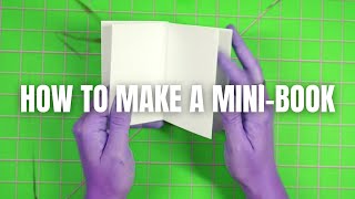 How to Make a Mini-Book with One Sheet of Paper