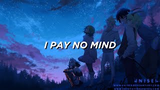 MADD x Qaayel - PAY NO MIND | Lyrics Video