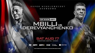 Mbilli vs Derevyanchenko ESPN Preview and Predictions!!! #boxing #christianmbilli #espnboxing