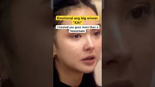 KAI PBB Gen 11 EMOTIONAL #youtubeshorts #youtubevideo #viralshort #viralshort #youtube #pbbgen11