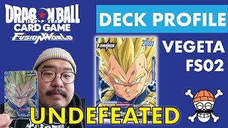 [DBSFW] UNDEFEATED Vegeta Deck Profile | Celebration Event