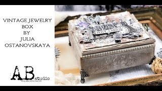 Step by step tutorial Vintage jewelry box for AB.studio