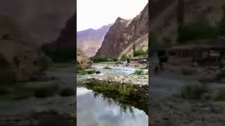 skardu beautiful water fall