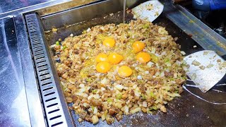 99.99% Mapapakain ka dito | PORK SISIG with Egg | Filipino Street Food