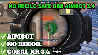 PUBG GLOBAL 3.4 AIMBOT NO RECOIL AIMLOCK MOD OBB FREE