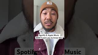 Spotify and Apple Music DON’T want you to know this #music #artist #spotify #applemusic #streams