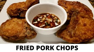 HOW TO COOK FRIED PORK CHOPS