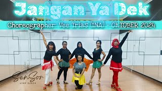 Jangan Ya Dek - Beginner - Choreographer: Vee Trias (INA) - October 2024