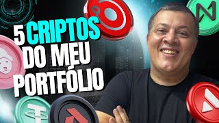 5 CRIPTOMOEDAS QUE ESTÃO NO MEU PORTFÓLIO PARA 2025 - PREPARAÇÃO PARA A BULL RUN 2025