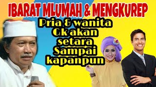 Cak Nun : Laki Laki Dan Perempuan Tidak Akan Setara Sampai KapanPun