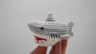 Tiburón amigurumi tutorial