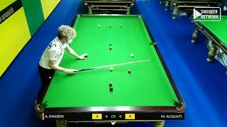 AMBROSIAN SNOOKER - REG. FIBIS LOMBARDIA CAT. A 2020/21 - A. PANZERI vs M. ACQUATI