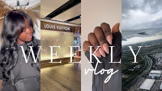 WEEKLY VLOG | LAST MINUTE TRAVEL PREP + HOUSE OF FBL UNIT + MORE | SIMPLE YET STYLISH