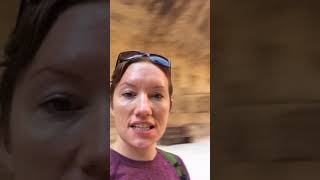 Walking through Petra