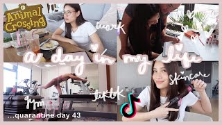 A Day In My Quarantine Life + Skincare, Tiktok | Angel Yeo