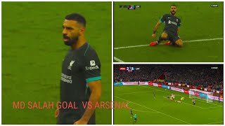 Mohamed Salah Goal Today Vs Arsenal | Salah Goal Vs Arsenal | EPL Highlights Liverpool vs Arsenal