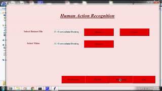 Human Action Recognition Using Deep Learning | ieee project demo