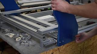 Building DIY CNC Router - [Part 4] - Painting aluminium sheets