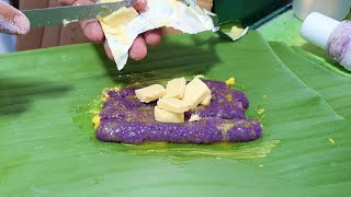 FILIPINO STREET FOOD | POPULAR Puto Bumbong and Bibingka in VALENZUELA CITY | Since 1960