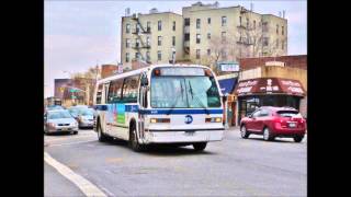 Bus Recording: 1996 Novabus RTS 8964 on the Q35 to Flatbush