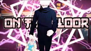 SATORU GOJO ON THE FLOOR [AMV/EDIT] #anime #jutsukaisen #jujutsukaisen #gojosatoruedit