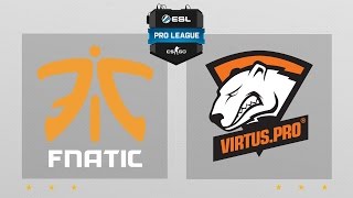 Fnatic vs Virtus.pro - ESL Pro League Season 4 - Europe @ de_dust2