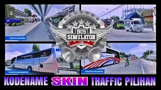 KODENAME[SKIN]TRAFFIC PILIHAN√BUSSID V4.0.3