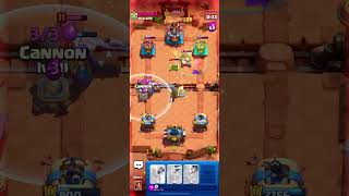 Evolution Cannon x Firecracker Were Amazing #clashroyale #shorts